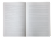 Книга записна TWEED 125*195, 96 арк., линия, обкл. штучна шкіра, сірий